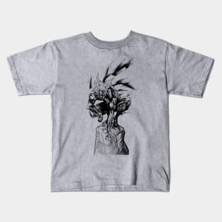 garou the wolf hero hunter Kids T-Shirt